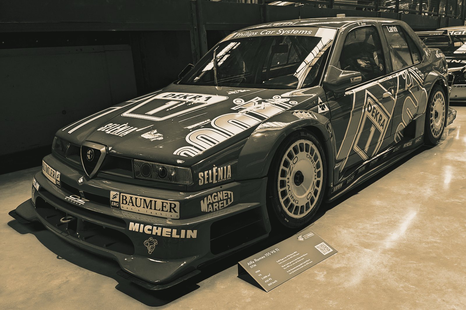 Alfa Romeo 155 V6 TI, Alfa Corse, Nationales Automuseum — The Loh Collection — Issue 07, Alfa Romeo 155 V6 TI