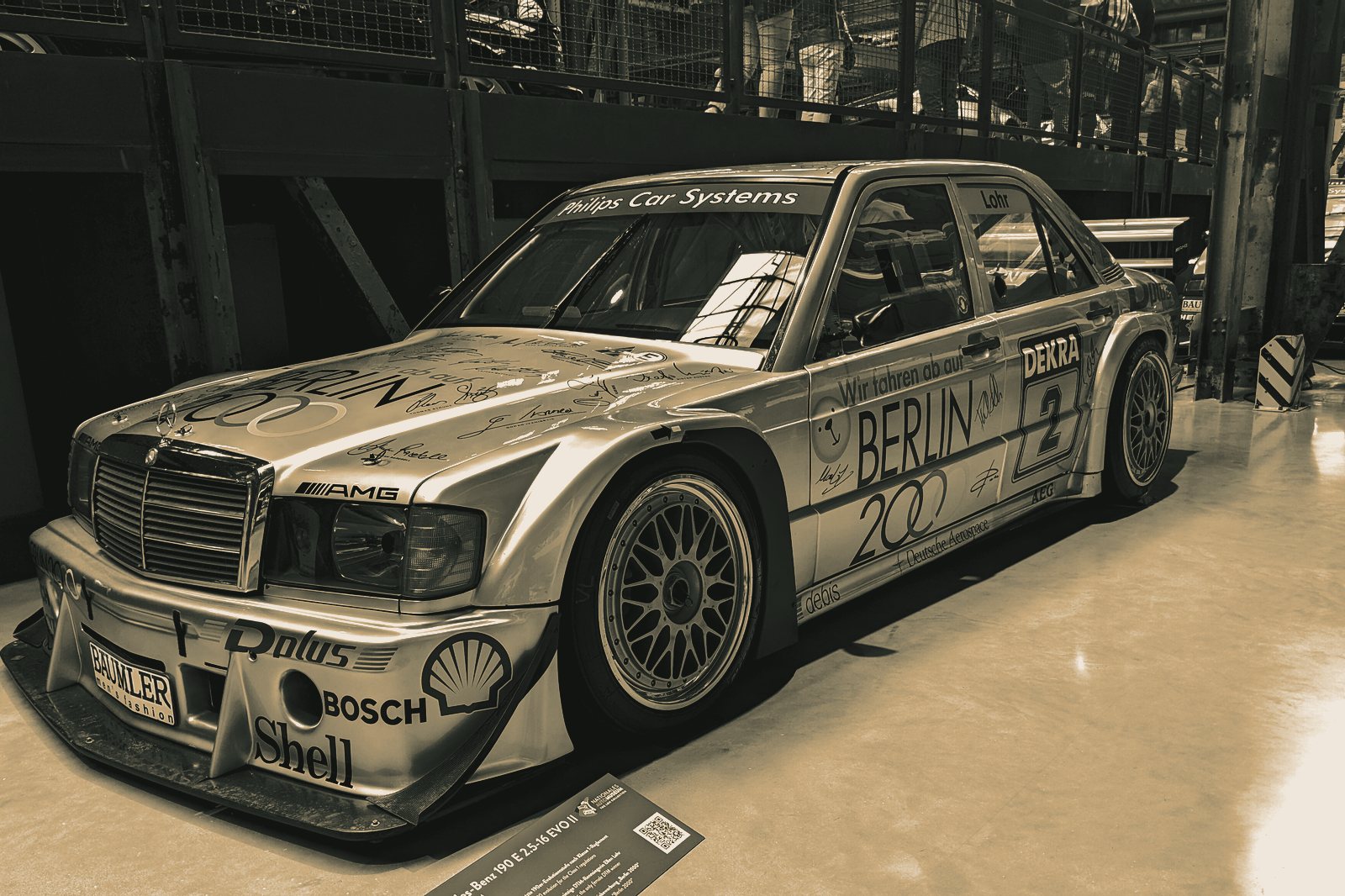 190E 2.5-16 Evolution II DTM, AMG Berlin 2000 car — Issue 05, Mercedes-Benz 190E Evo II